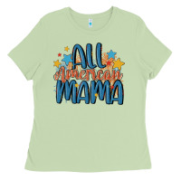 Matcha all american mama Ladies Tee - MaliasSmallBusiness