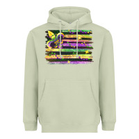 Matcha mardi gras Heavyweight Hoodie - FaDigitalArtStudio