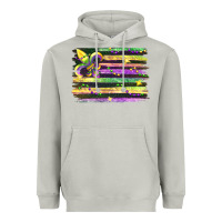 Moon Dust mardi gras Heavyweight Hoodie - FaDigitalArtStudio