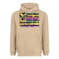 Mushroom mardi gras Heavyweight Hoodie - FaDigitalArtStudio