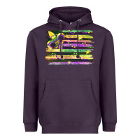 Plum mardi gras Heavyweight Hoodie - FaDigitalArtStudio