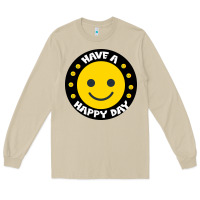 Mushroom Have A Happy Day Long Sleeve Tee - Bettercallsaul