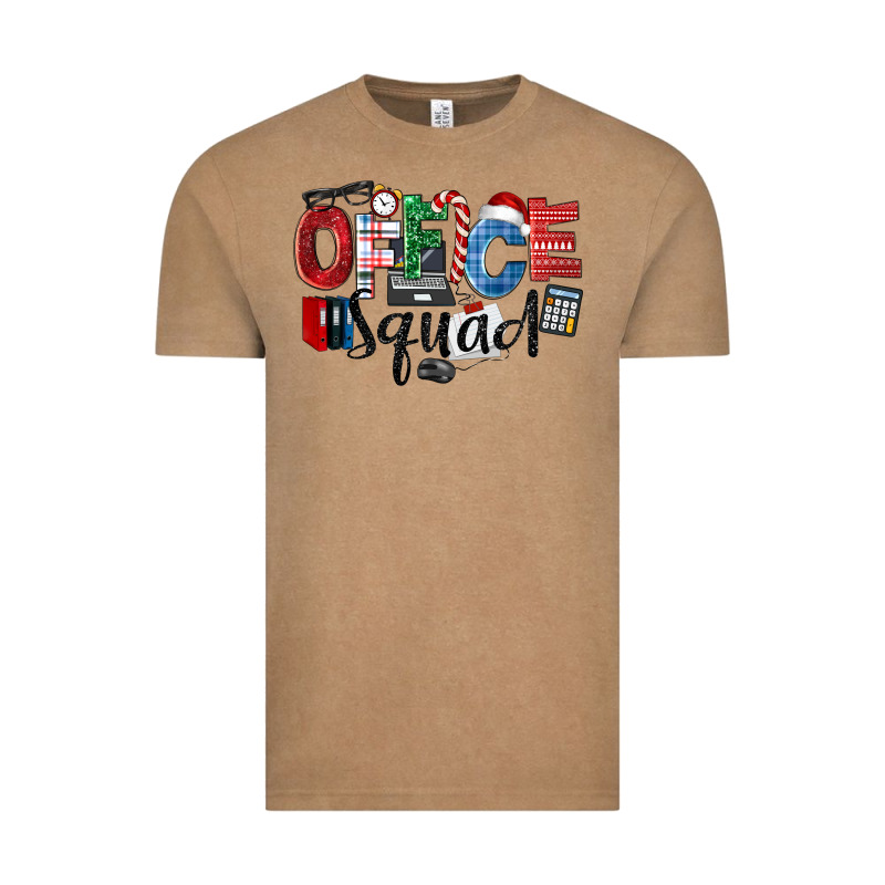 Office Squad Christmas Vintage Tee by LillyAllenDesigns | Teevron