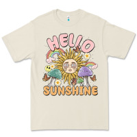Bone hello sunshine Premium Tee - MaliasSmallBusiness