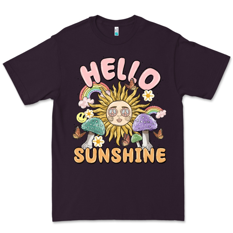 Hello Sunshine Premium Tee by MaliasSmallBusiness | Teevron