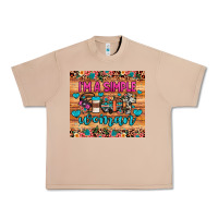 Burro i'm a simple woman Urban Heavy Tee - JahusDesignShop
