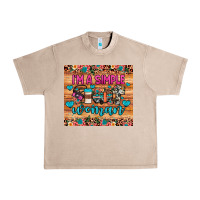 French Oak i'm a simple woman Urban Heavy Tee - JahusDesignShop