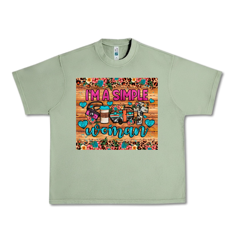 I'm A Simple Woman Urban Heavy Tee by JahusDesignShop | Teevron