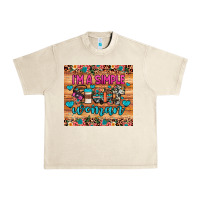 Sandshell i'm a simple woman Urban Heavy Tee - JahusDesignShop