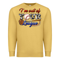 Antique Gold i' m out of your league Premium Sweatshirt - BundleAndBundleShop