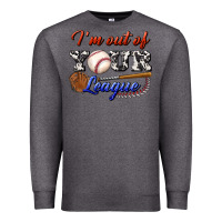 Charcoal Heather i' m out of your league Premium Sweatshirt - BundleAndBundleShop