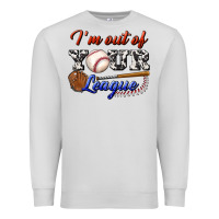 Dove Grey i' m out of your league Premium Sweatshirt - BundleAndBundleShop
