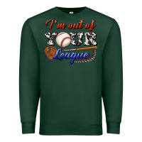 Sports Green i' m out of your league Premium Sweatshirt - BundleAndBundleShop