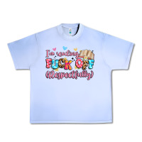 Grape Ice i'm reading fuck off respectfully Urban Heavy Tee - Artiststas