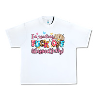 White i'm reading fuck off respectfully Urban Heavy Tee - Artiststas