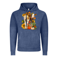 Vintage Denim Fall Heifer Vintage Hoodie - LillyAllenDesigns