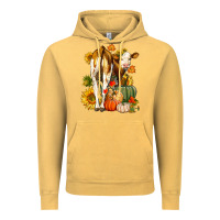 Vintage Mustard Fall Heifer Vintage Hoodie - LillyAllenDesigns