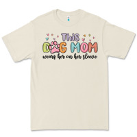 This Dog Mom Wears Her Heart On Her Sleeve Premium Tee | Teevron