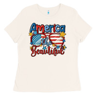 America The Beautiful Ladies Tee | Teevron