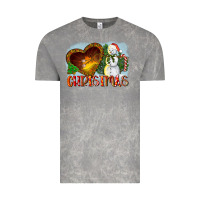 Cloud Rock Christmas Snowman Vintage Tee - LillyAllenDesigns