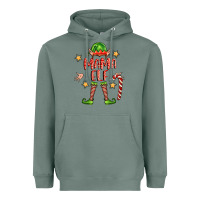 Sage mama elf Heavyweight Hoodie - FaDigitalArtStudio