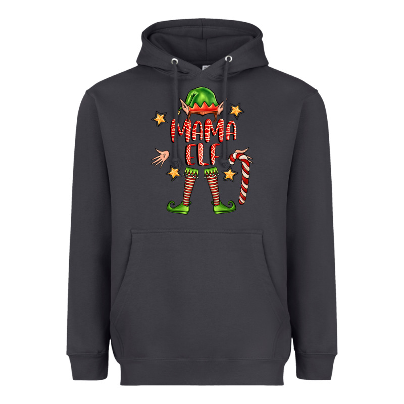 Mama Elf Heavyweight Hoodie by FaDigitalArtStudio | Teevron