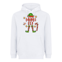 White mama elf Heavyweight Hoodie - FaDigitalArtStudio