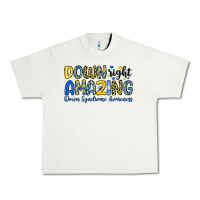 Pistachio down right amazing down syndrome awareness Urban Heavy Tee - Artiststas