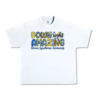 Down Right Amazing Down Syndrome Awareness Urban Heavy Tee | Teevron