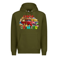 Army Green Cinco de mayo truck Premium Hoodie - FaDigitalArtStudio