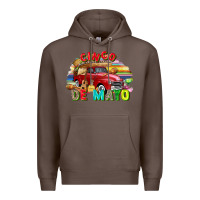 Coffee Cinco de mayo truck Premium Hoodie - FaDigitalArtStudio