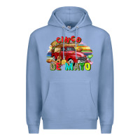 Colony Blue Cinco de mayo truck Premium Hoodie - FaDigitalArtStudio
