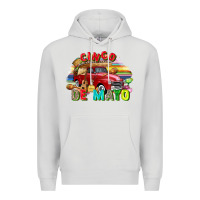 Dove Grey Cinco de mayo truck Premium Hoodie - FaDigitalArtStudio