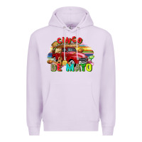 Lilac Cinco de mayo truck Premium Hoodie - FaDigitalArtStudio