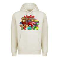 Oatmeal Heather Cinco de mayo truck Premium Hoodie - FaDigitalArtStudio