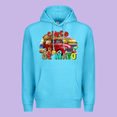 Cinco De Mayo Truck Premium Hoodie Designed By Fadigitalartstudio