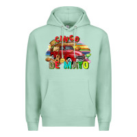 Seafoam Cinco de mayo truck Premium Hoodie - FaDigitalArtStudio