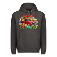 Smoke Cinco de mayo truck Premium Hoodie - FaDigitalArtStudio