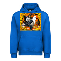 Cobalt panda halloween Urban Hoodie - LillyAllenDesigns