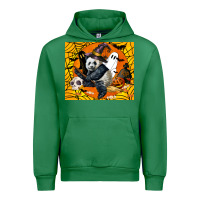 Emerald panda halloween Urban Hoodie - LillyAllenDesigns