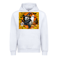 White panda halloween Urban Hoodie - LillyAllenDesigns