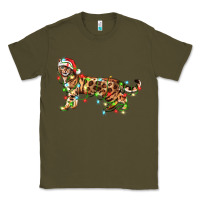 Army Green christmas bengal cat Classic Tee - LillyAllenDesigns