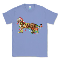 Colony Blue christmas bengal cat Classic Tee - LillyAllenDesigns
