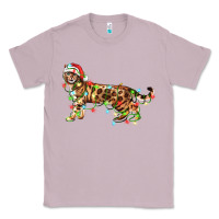 Lilac christmas bengal cat Classic Tee - LillyAllenDesigns