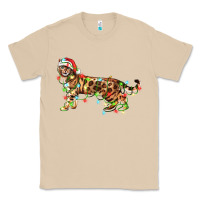 Mushroom christmas bengal cat Classic Tee - LillyAllenDesigns