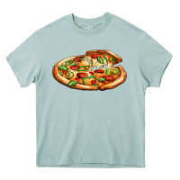 Arona big pizza Heavy Core Tee - AdoDesignShop