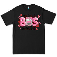 Black one loved bus monitor Premium Tee - MaliasSmallBusiness