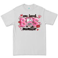 Dove Grey one loved bus monitor Premium Tee - MaliasSmallBusiness