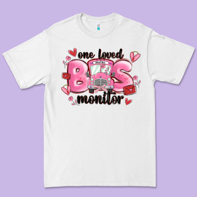 One Loved Bus Monitor Premium Tee Designed By Maliassmallbusiness