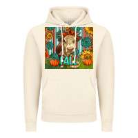 Vintage Artic Western Fall Cow Vintage Hoodie - LillyAllenDesigns